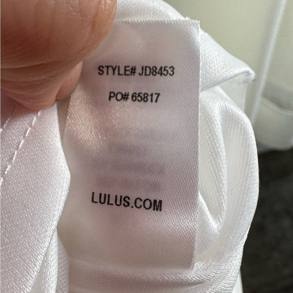 Lulus Sheer Factor Mesh Skater‎ Dress in White Size Medium - Picture 7 of 10